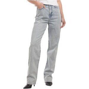 TRIARCHY V High Rise Straight Leg Jeans